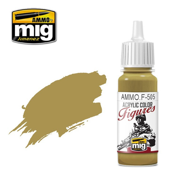 AMMOF505 FIGURES PAINTS Pale Yellow Green FS- 33481 17ml AMMO