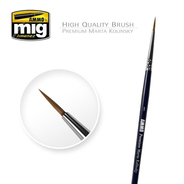 AMIG8602 1 PREMIUM MARTA KOLINSKY ROUND BRUSH