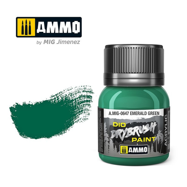 AMIG0647 DRYBRUSH Emerald Green 40ml