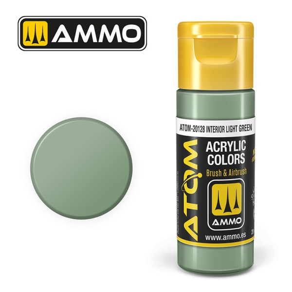 ATOM COLOR Interior Light Green 20ml - ATOM-20128 - AMMO