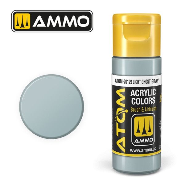 ATOM COLOR Light Ghost Gray 20ml - ATOM-20129 - AMMO