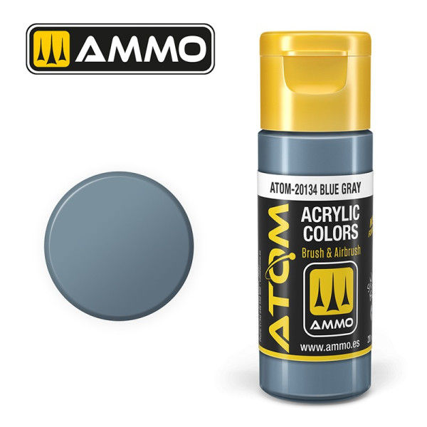 ATOM COLOR Blue Gray 20ml - ATOM-20134 - AMMO