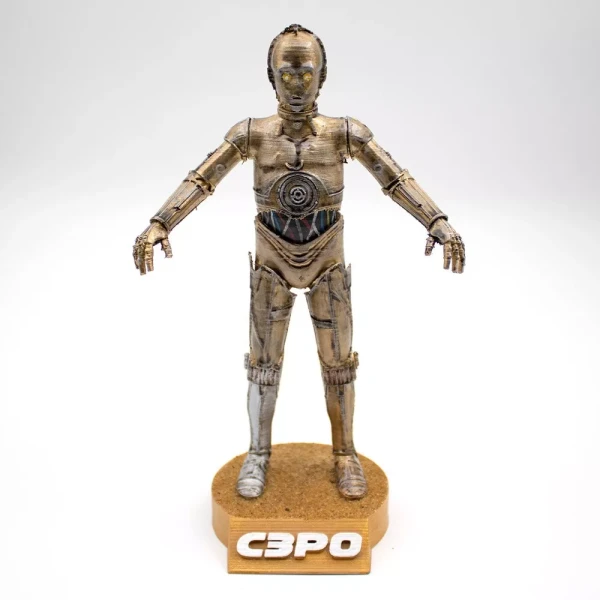 Star Wars - C-3PO - 3D Print - Pro Painted